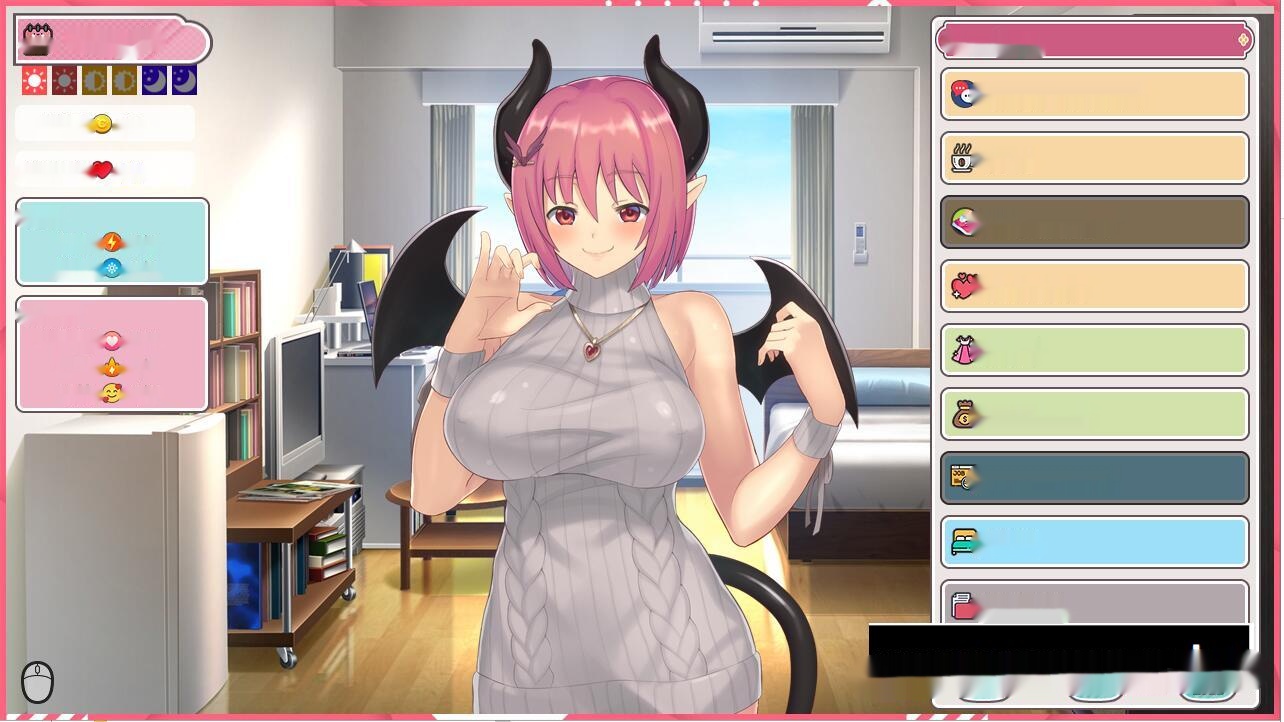 [SLG/汉化] 与魅魔缔结契约的同居生活 Living with a succubus v2.0 STEAM官中无修版 [300M]